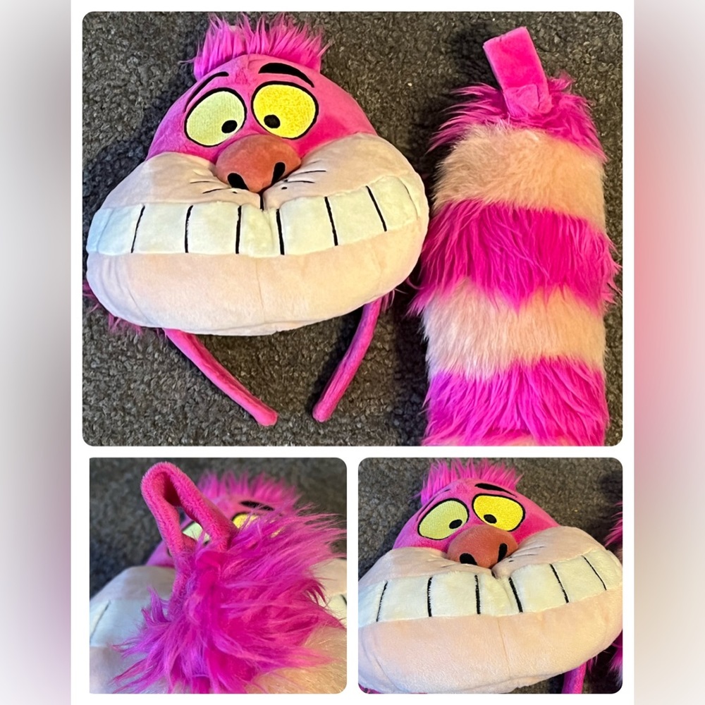 Cheshire Cat from Alice in Wonderland Costume Accessories Headband & Tail